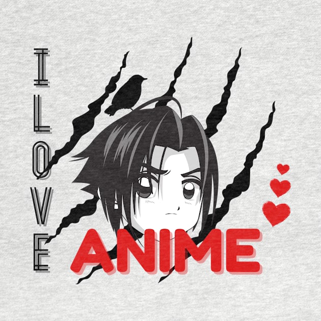 I Love Anime Wonderful by Tee Shop